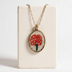 November Chrysanthemum Pendant