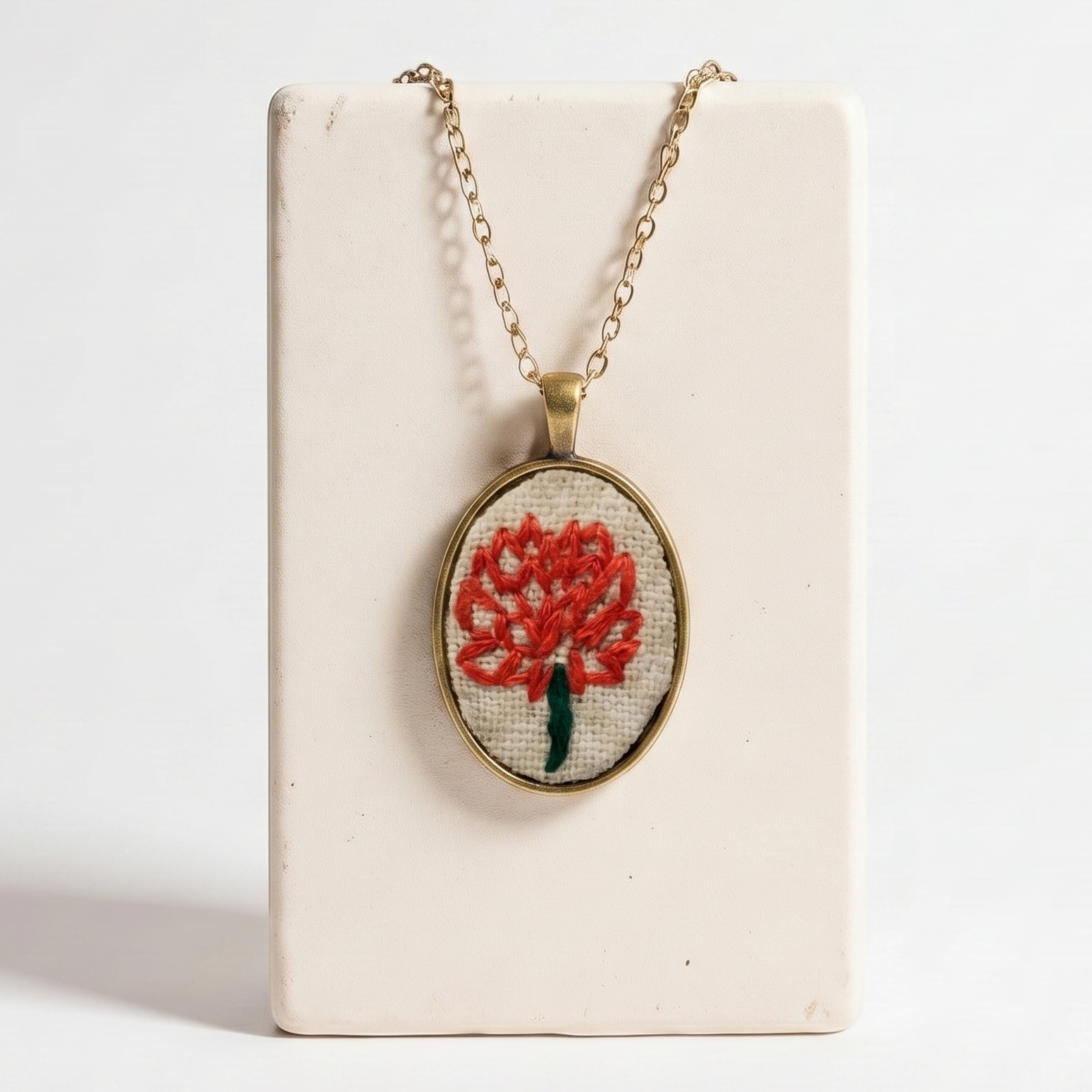 November Chrysanthemum Pendant