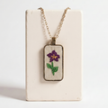 February Violet Pendant