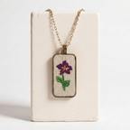 February Violet Pendant