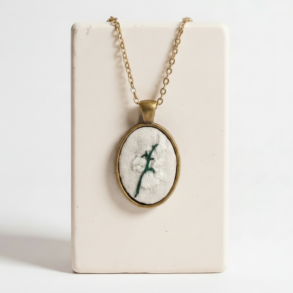 May Lily of the Valley Pendant