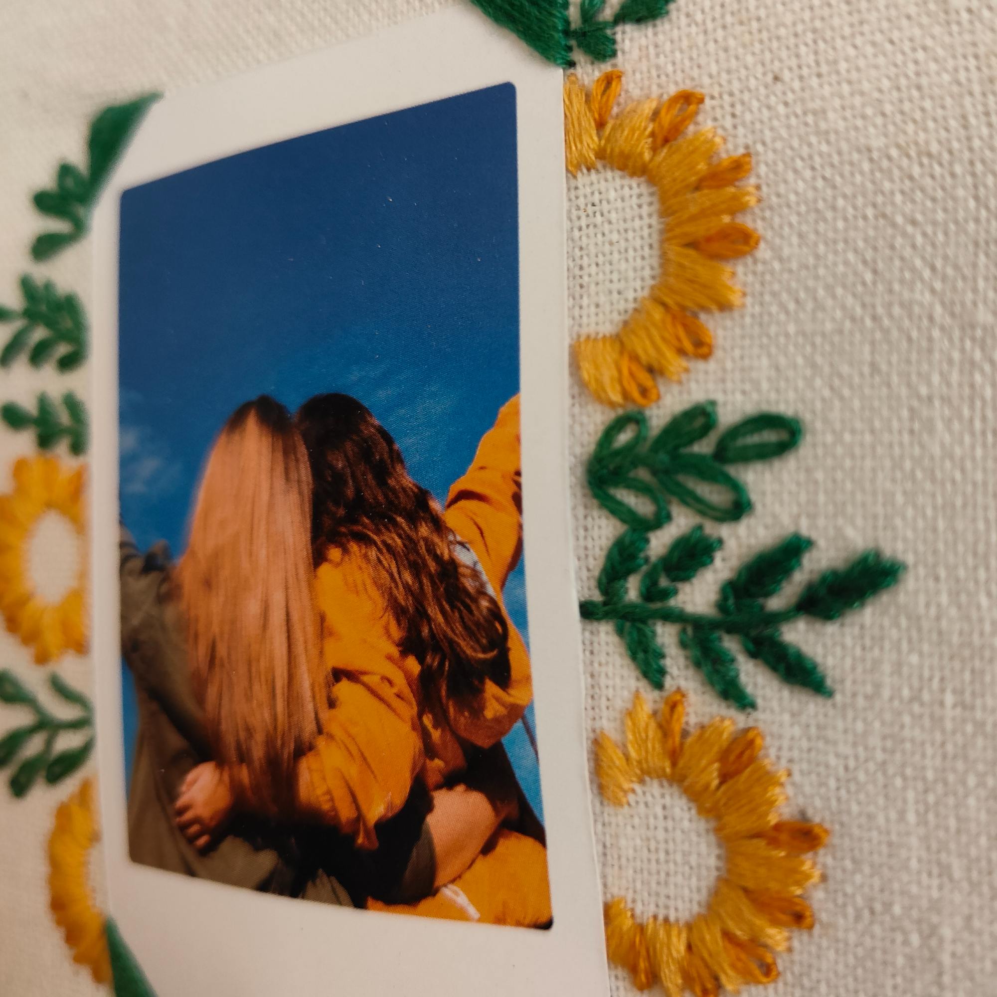 Sunflower Fields Photo Hoop