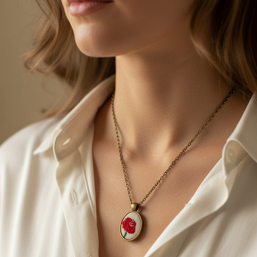 June Rose Pendant