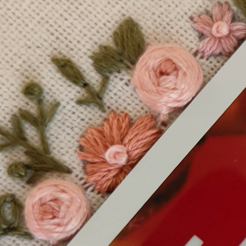 Peach Blossom Photo Hoop