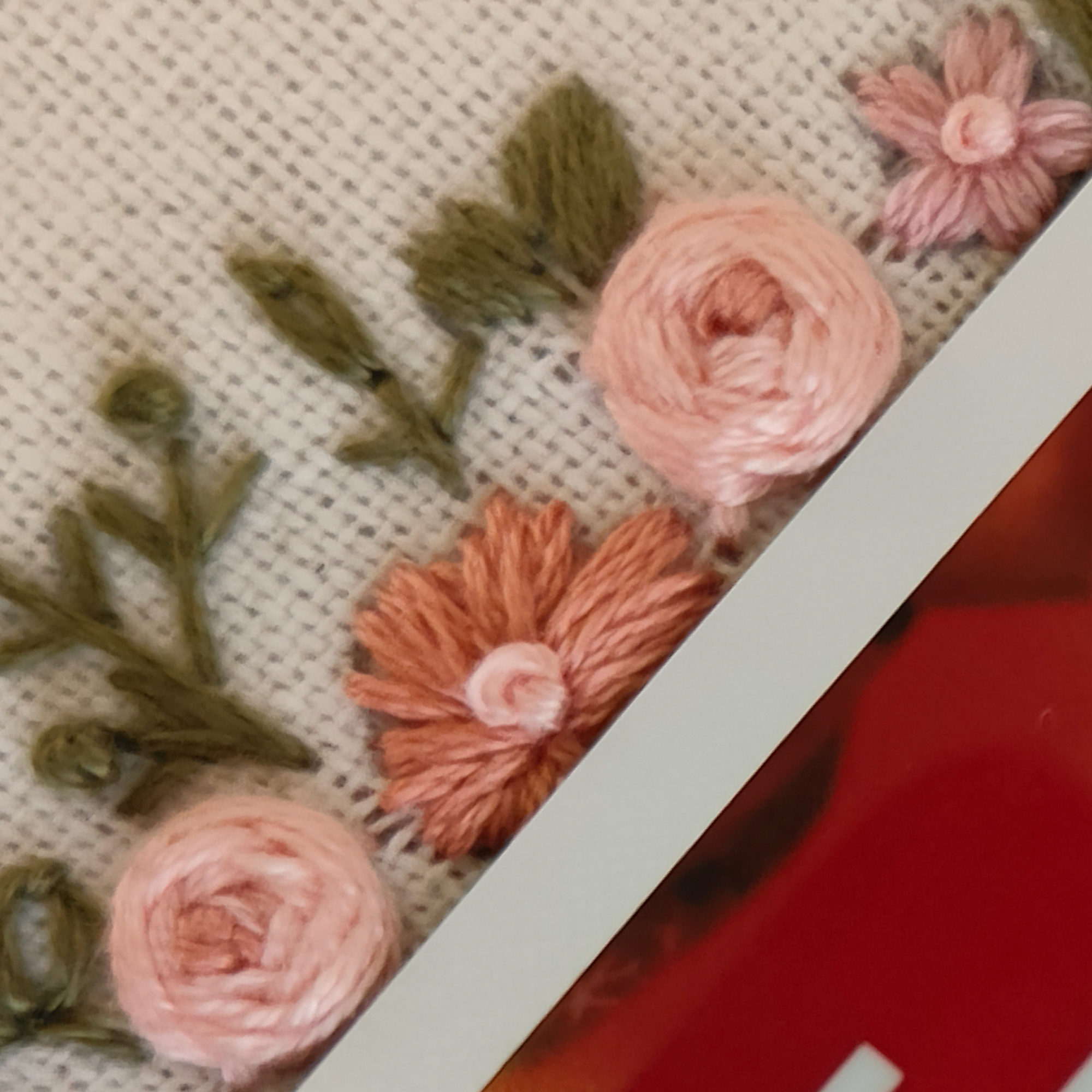Peach Blossom Photo Hoop