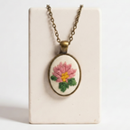 July Water Lily Pendant
