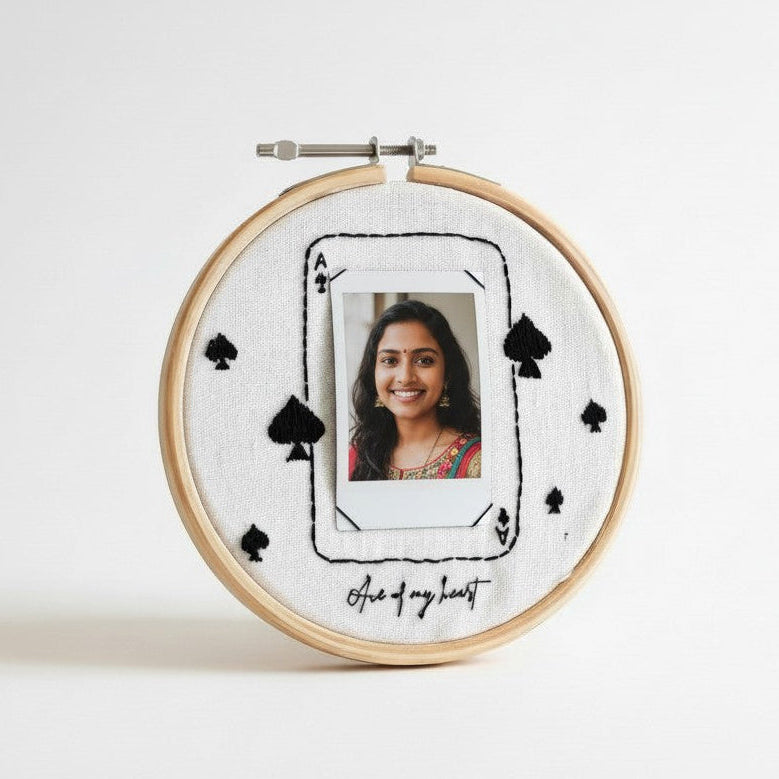 Ace of My Heart Photo Hoop