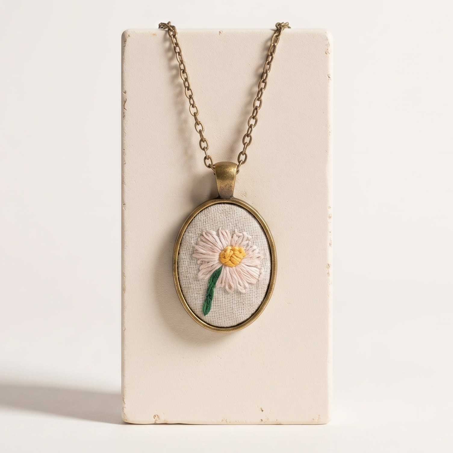 April Daisy Pendant
