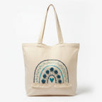 Boho Rainbow Tote Bag