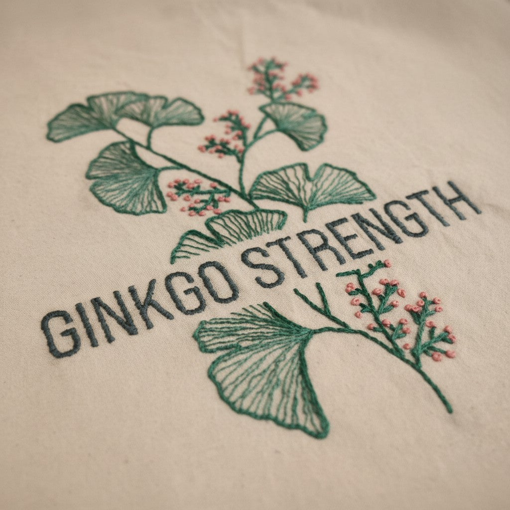Gingko Strength Tote Bag