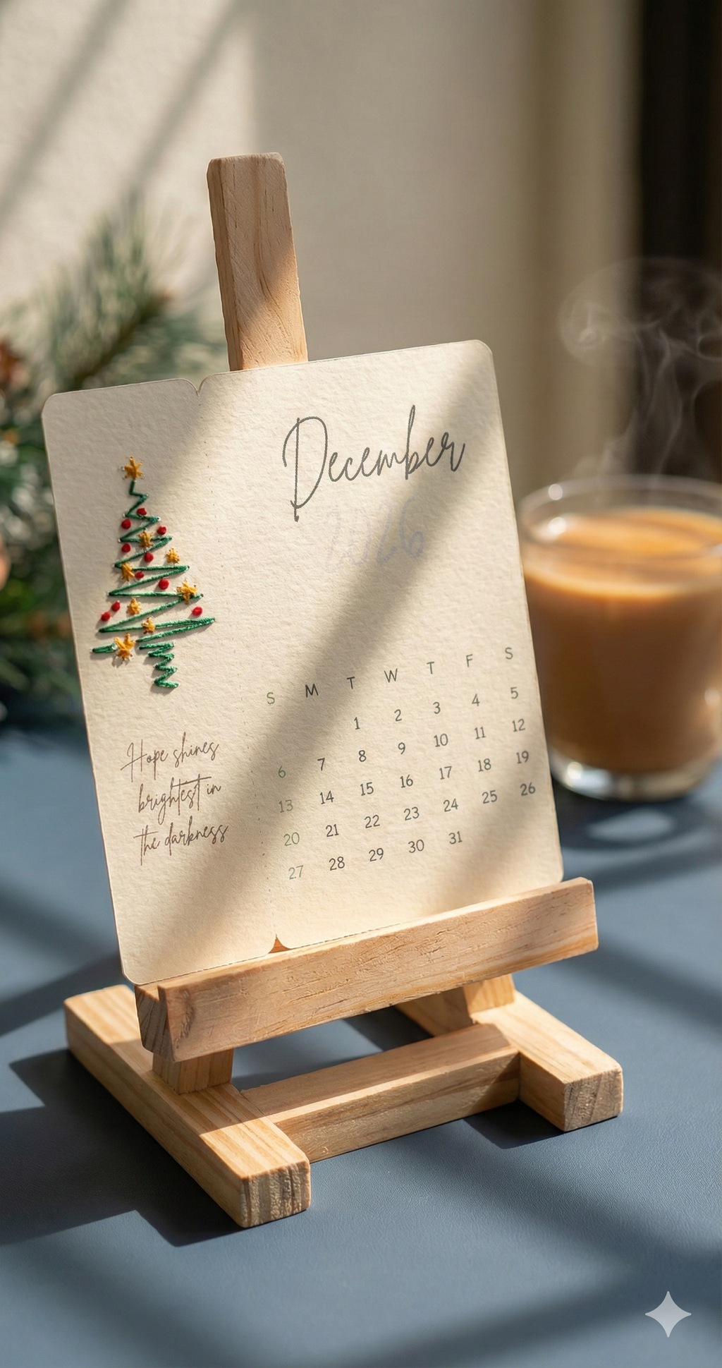 2026 Desk Calendar