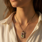 February Violet Pendant