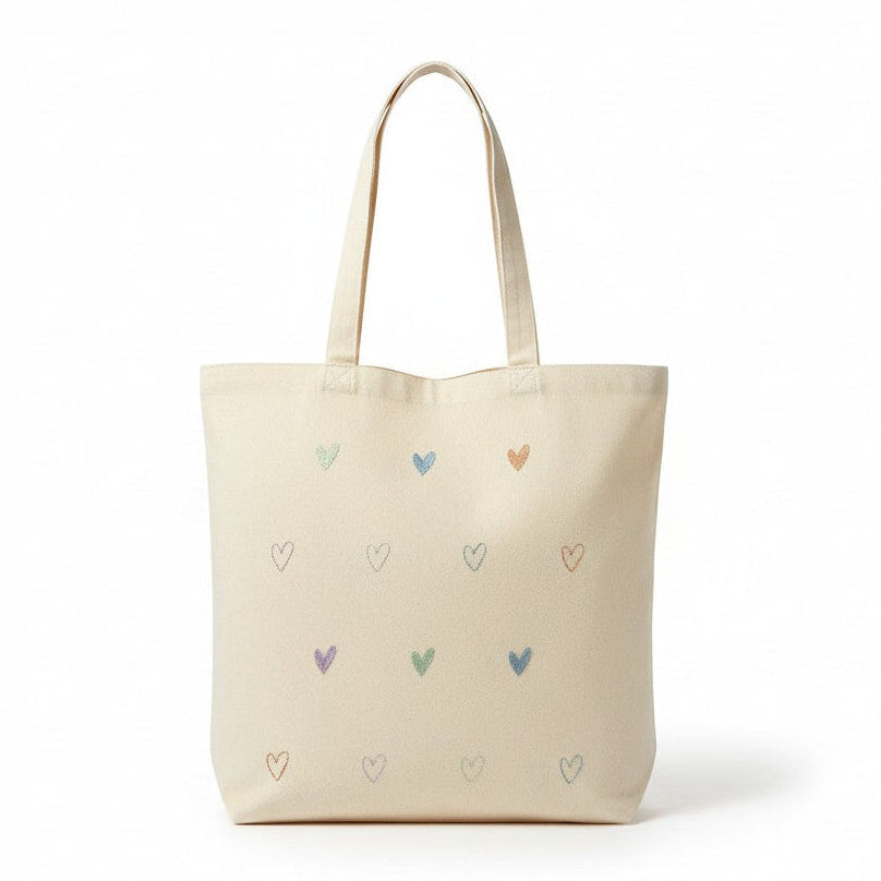 Hearts Tote Bag