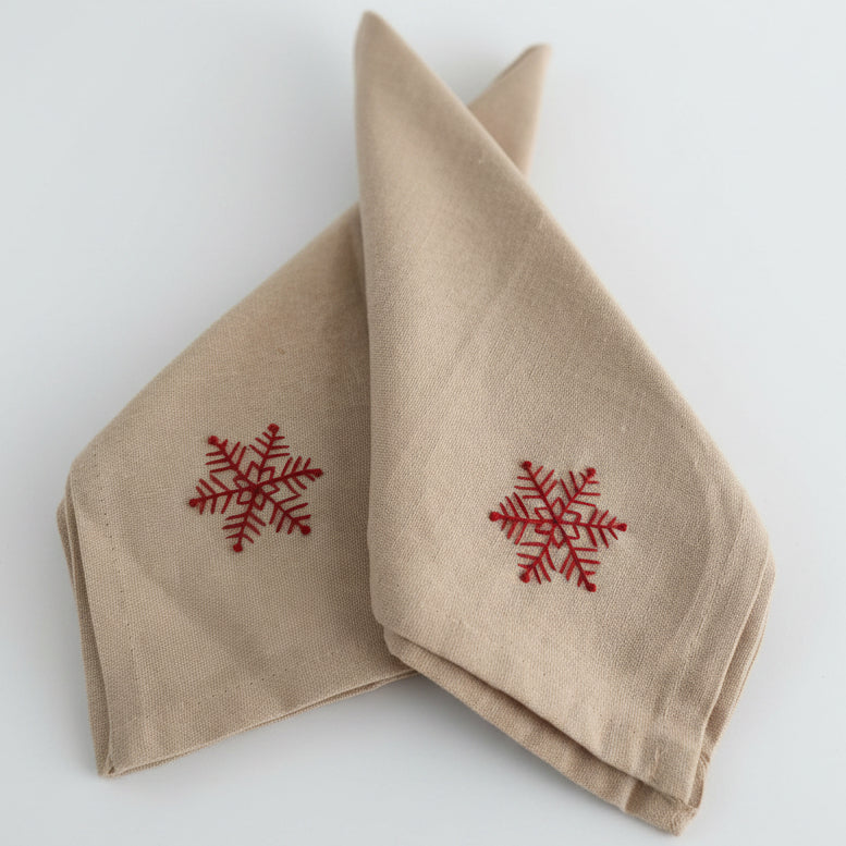 Snowflakes - Table Napkins