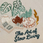 Slow Living Tote Bag