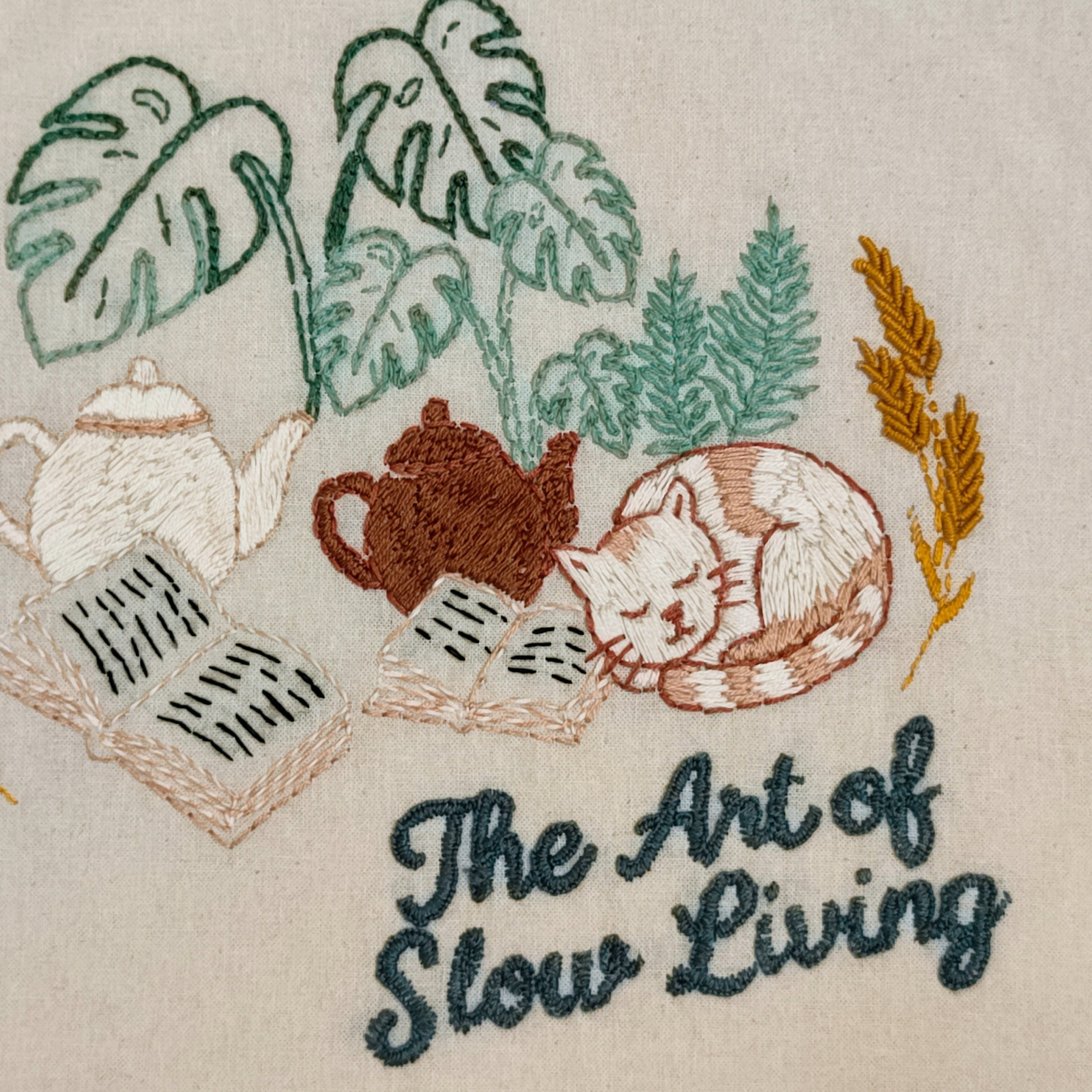 Slow Living Tote Bag