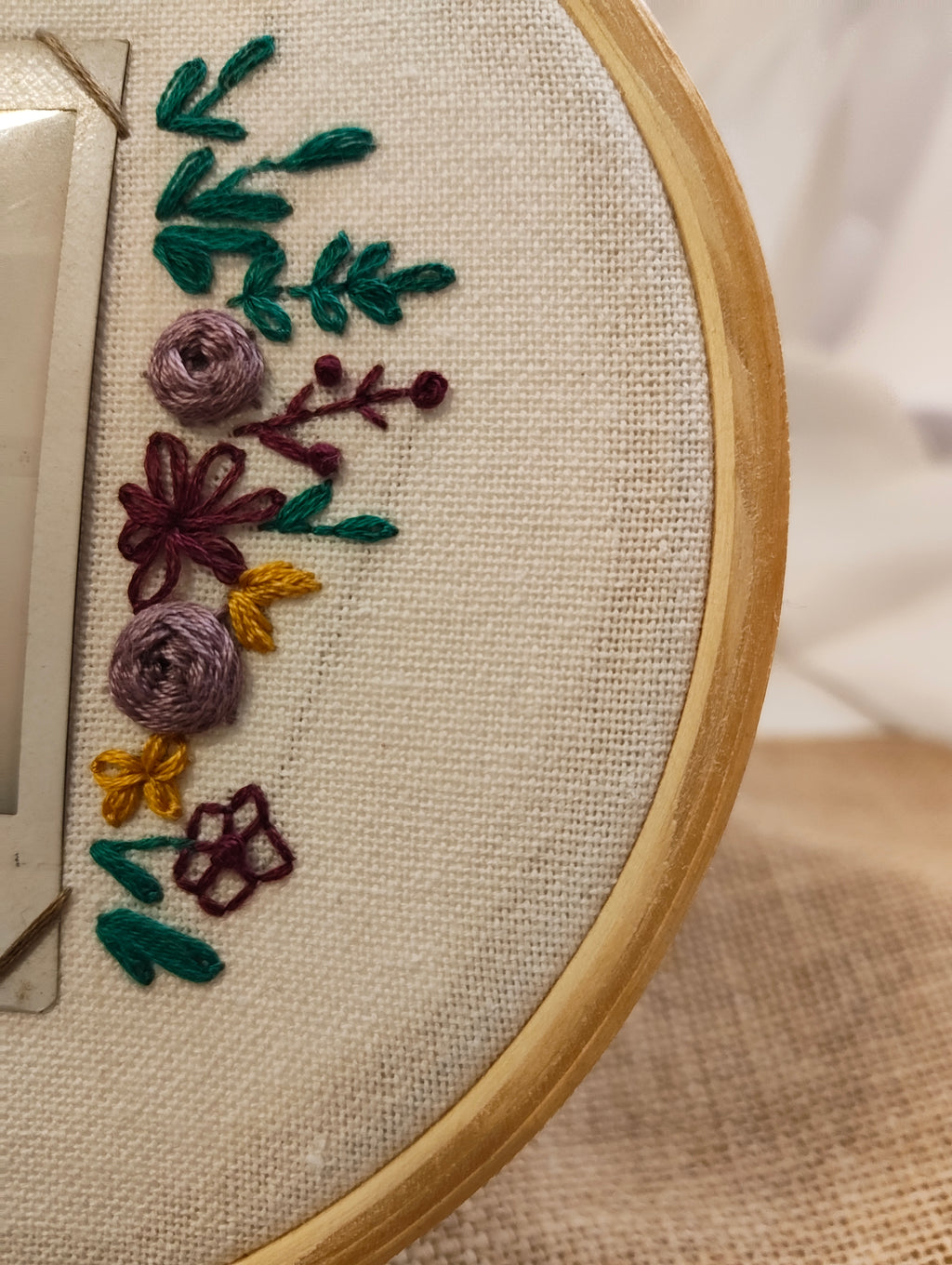 Wild Flowers Photo Hoop