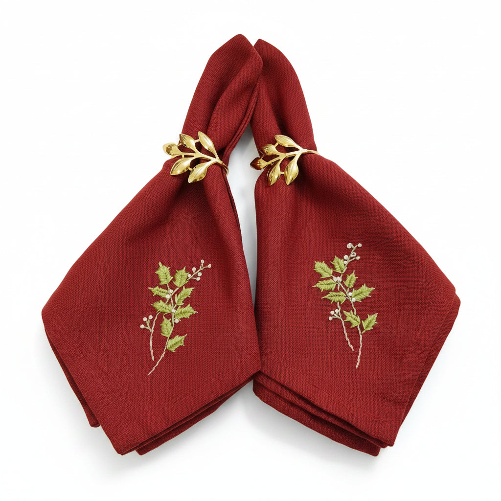 Holly Berry - Table Napkins