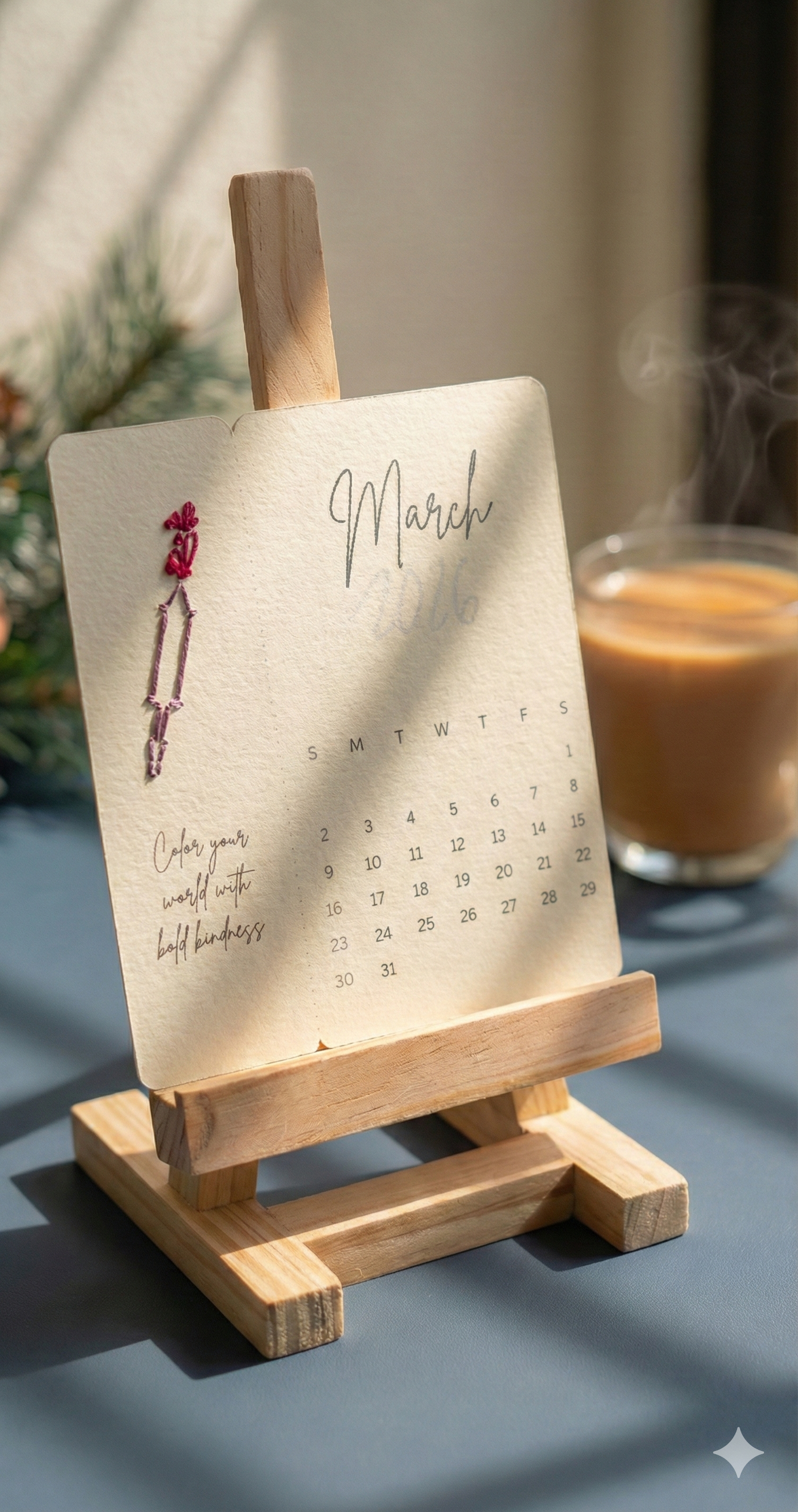 2026 Desk Calendar