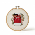 Peach Blossom Photo Hoop