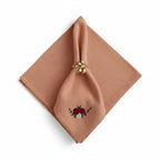 Peach Linen - Table Napkins