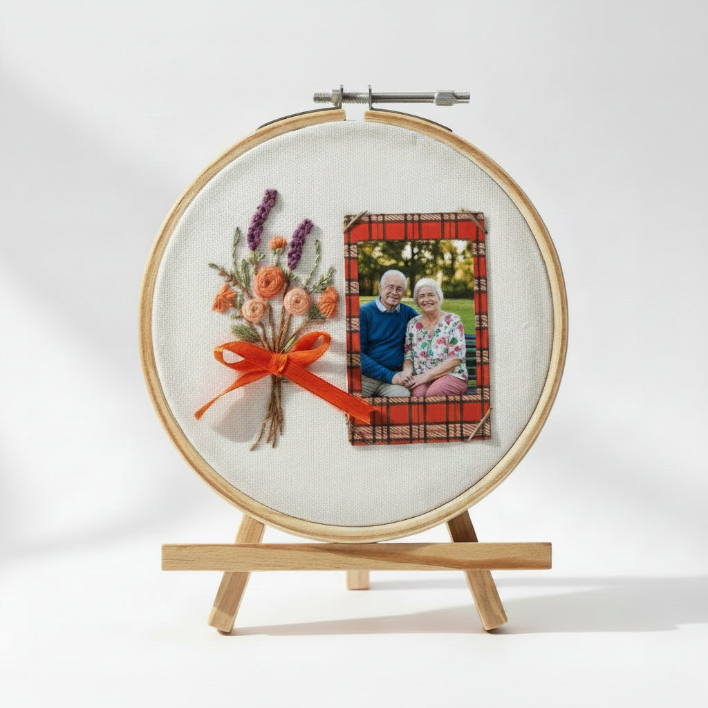 Gathered in Bloom Photo Hoop