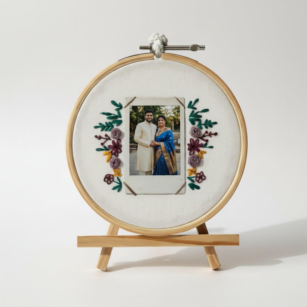 Wild Flowers Photo Hoop