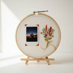 Red Bouquet Photo Hoop