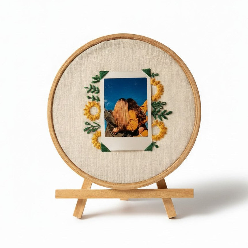 Sunflower Fields Photo Hoop