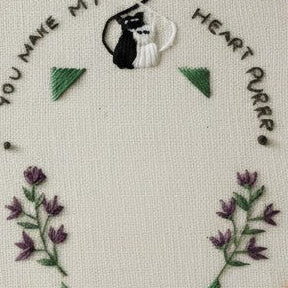 You Make My Heart Purrr Photo Hoop