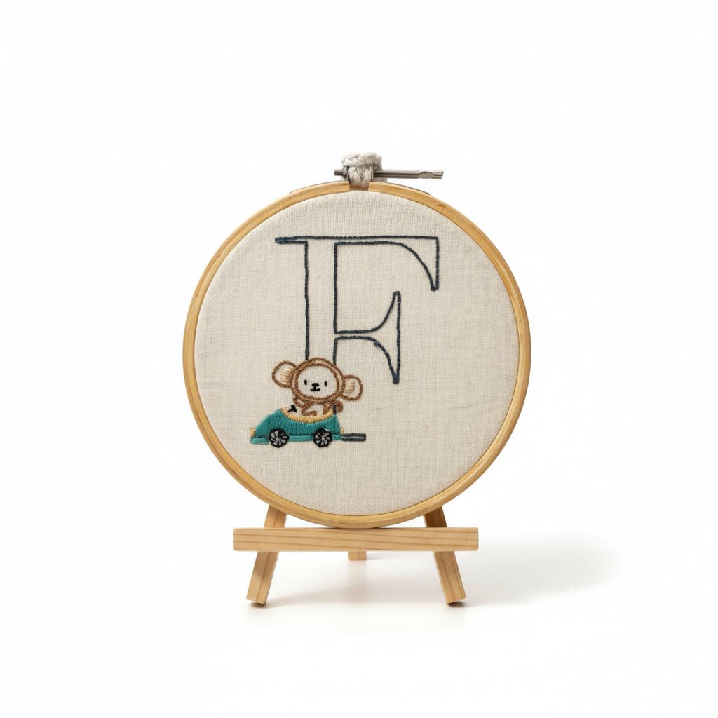 Alphabet Hoops - Embroideary