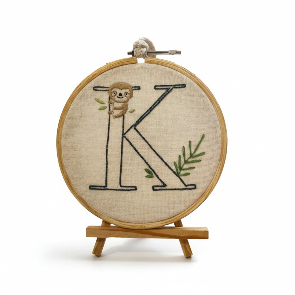 Alphabet Hoops - Embroideary