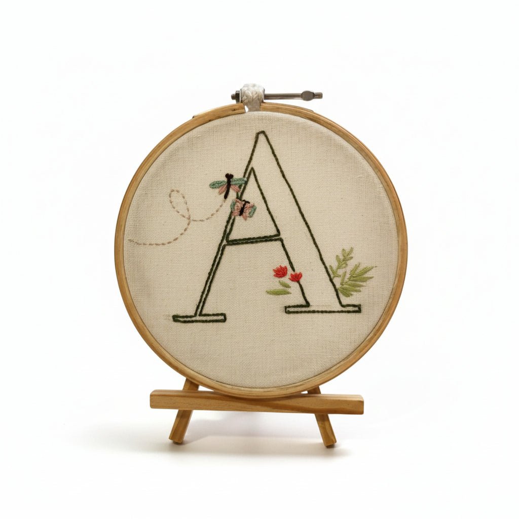 Alphabet Hoops - Embroideary