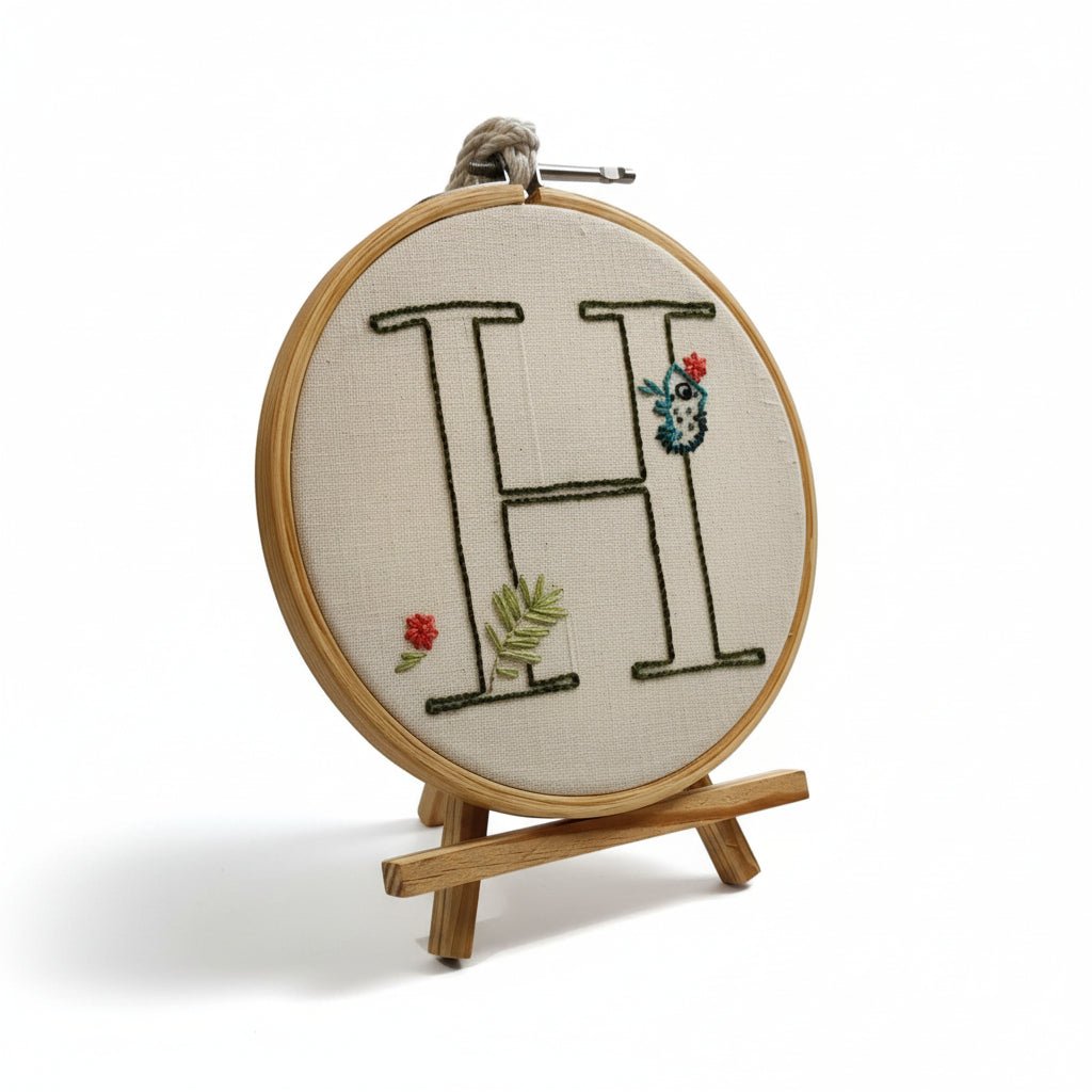 Alphabet Hoops - Embroideary