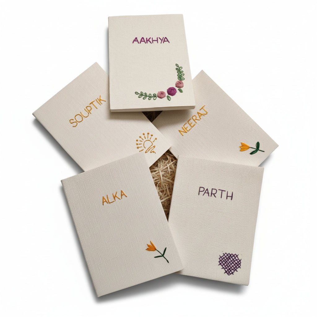 Diaries - A6 - Embroideary