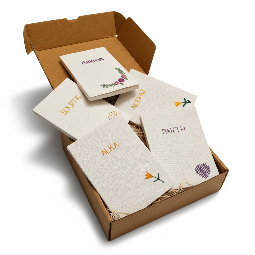 Diaries - A6 - Embroideary