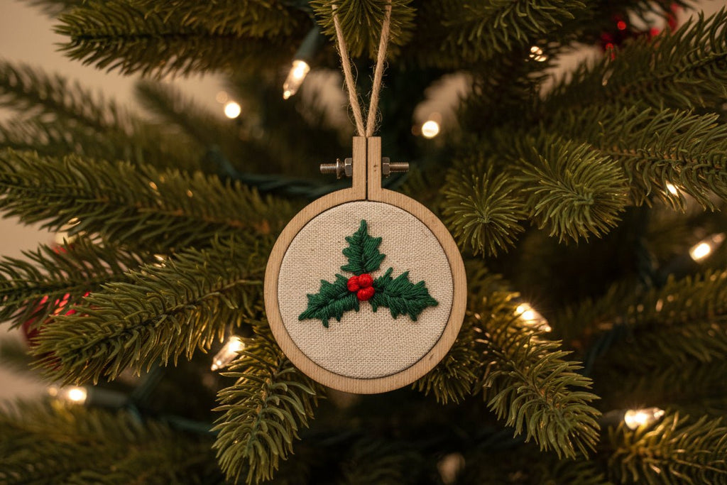 Ornaments - Micro Hoops - Embroideary