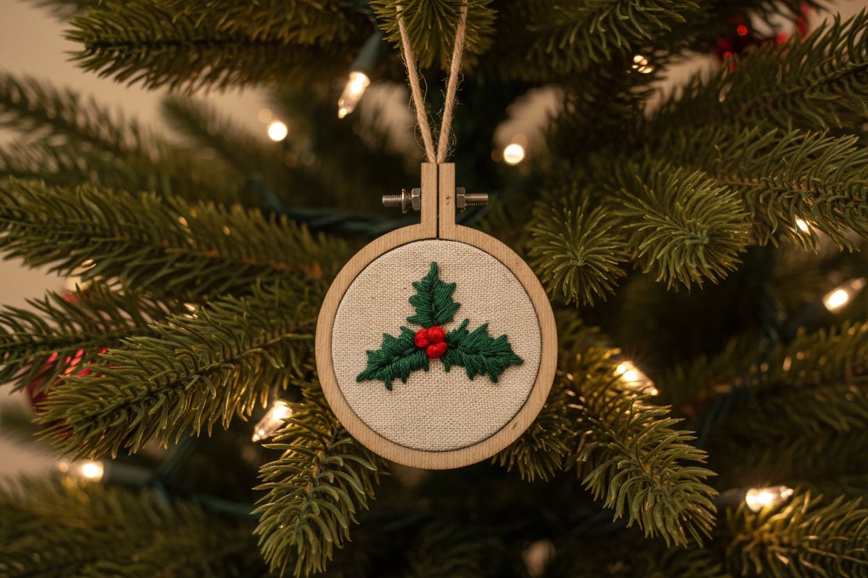Ornaments - Micro Hoops - Embroideary