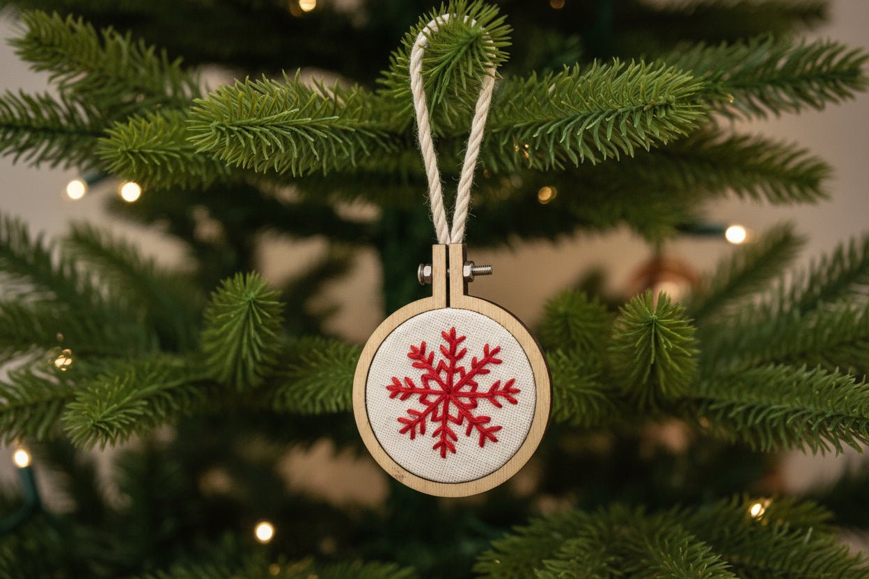 Ornaments - Micro Hoops - Embroideary