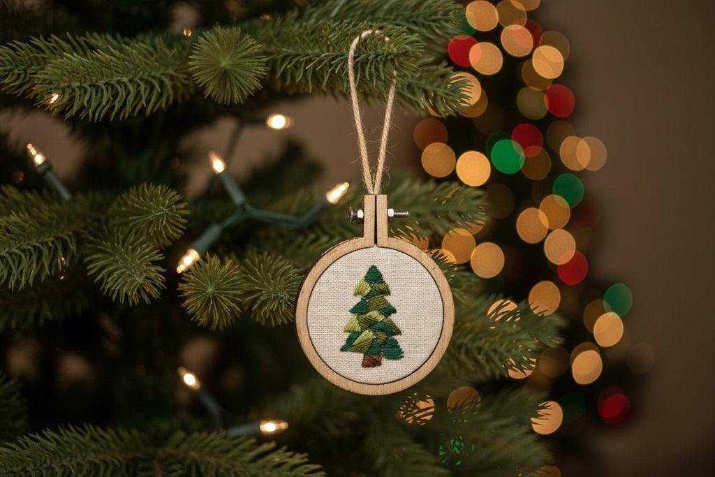 Ornaments - Micro Hoops - Embroideary