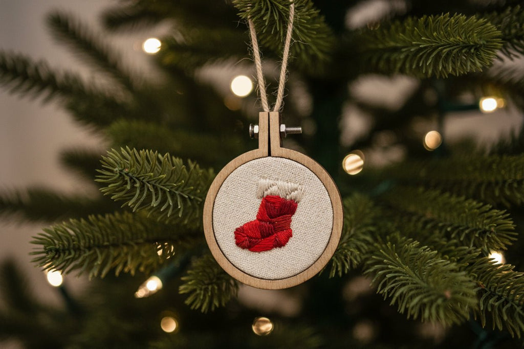 Ornaments - Micro Hoops - Embroideary