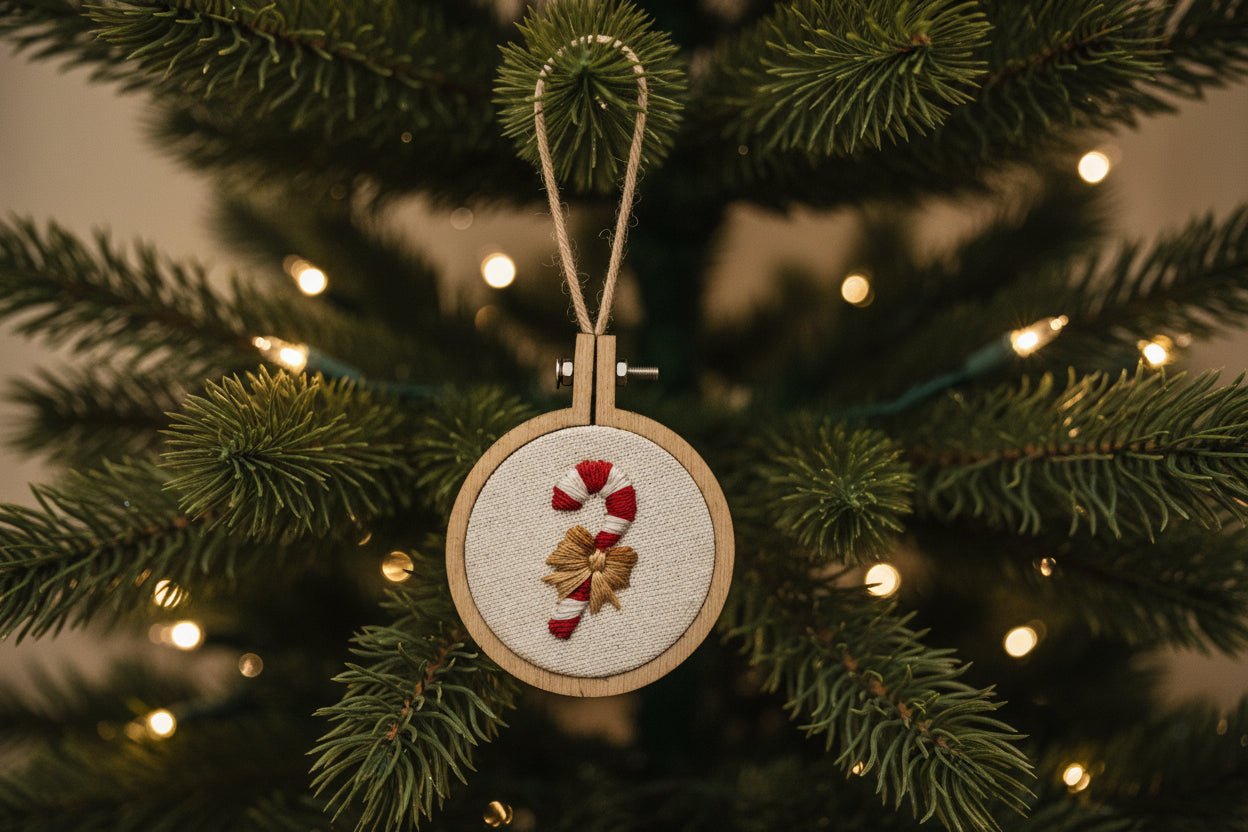 Ornaments - Micro Hoops - Embroideary