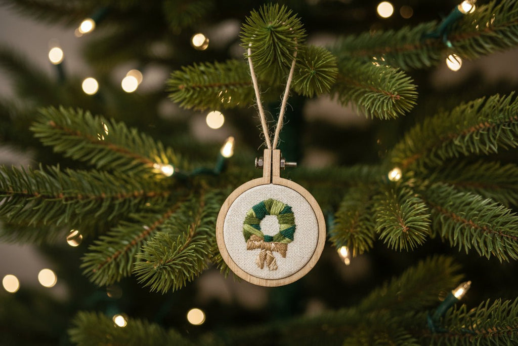Ornaments - Micro Hoops - Embroideary