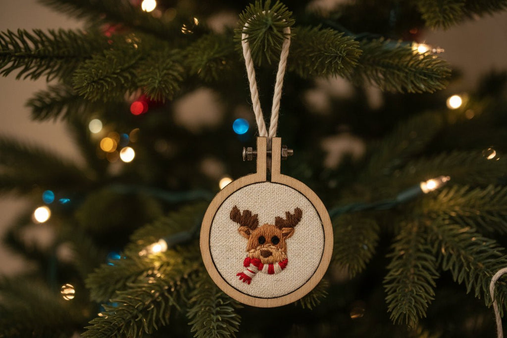 Ornaments - Micro Hoops - Embroideary