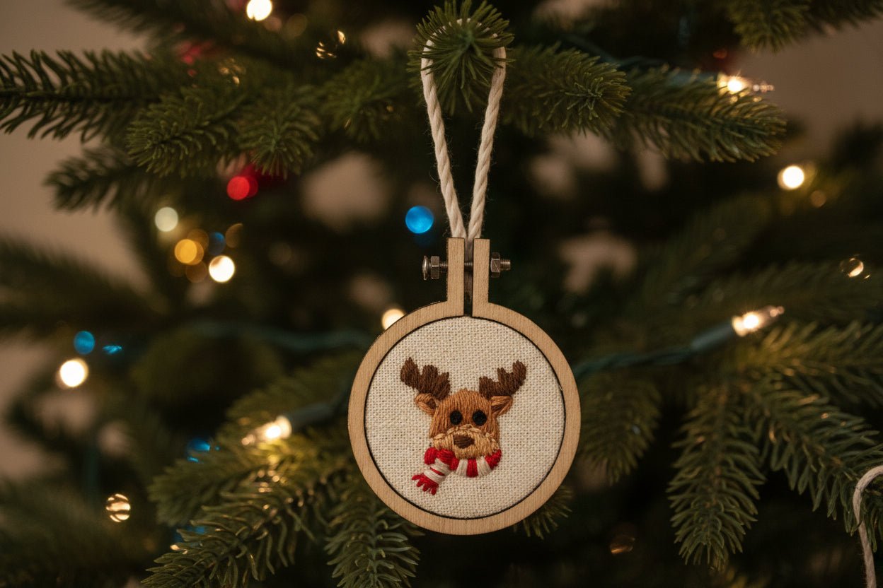 Ornaments - Micro Hoops - Embroideary