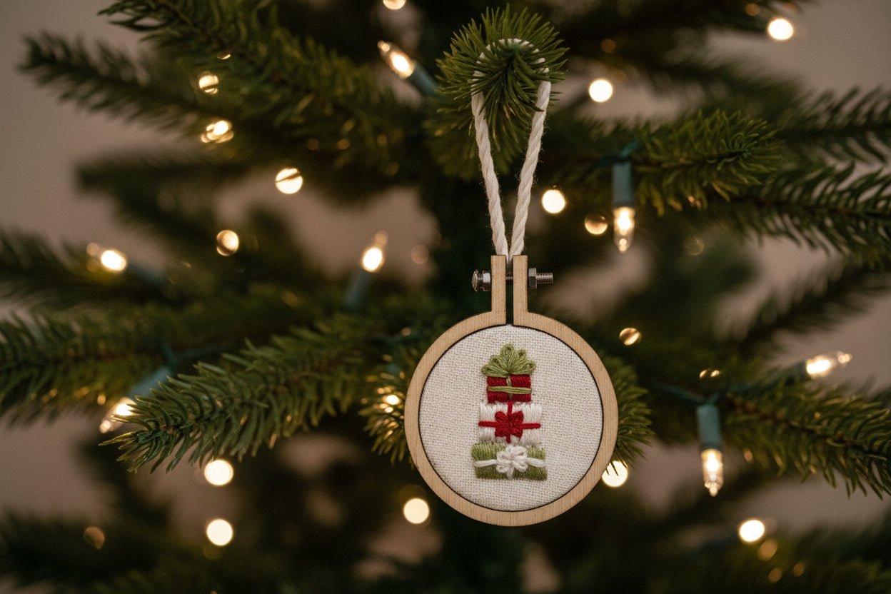 Ornaments - Micro Hoops - Embroideary