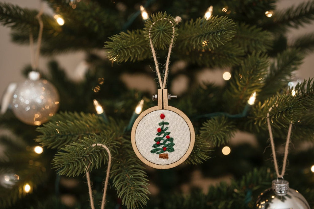 Ornaments - Micro Hoops - Embroideary