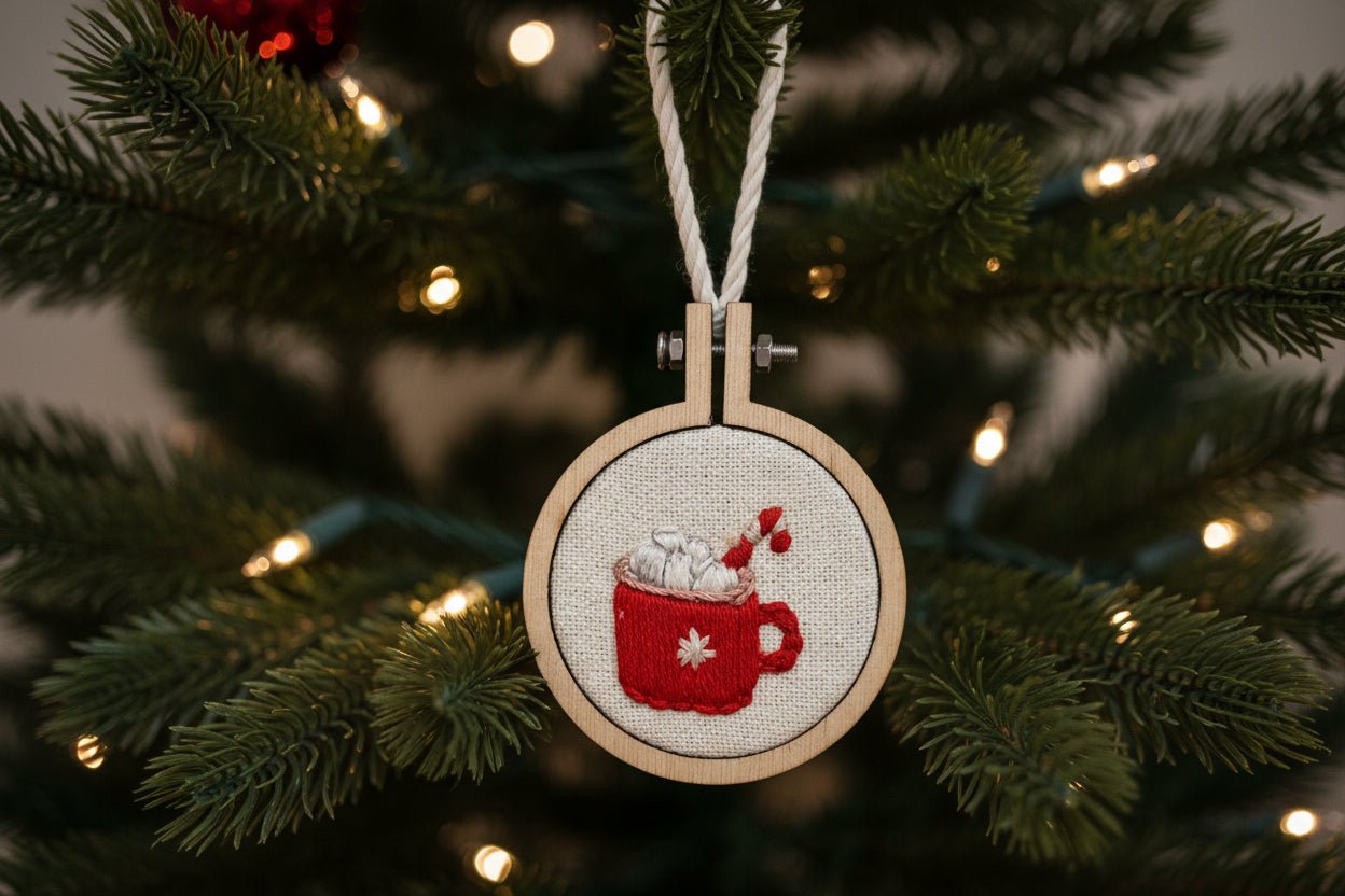 Ornaments - Micro Hoops - Embroideary