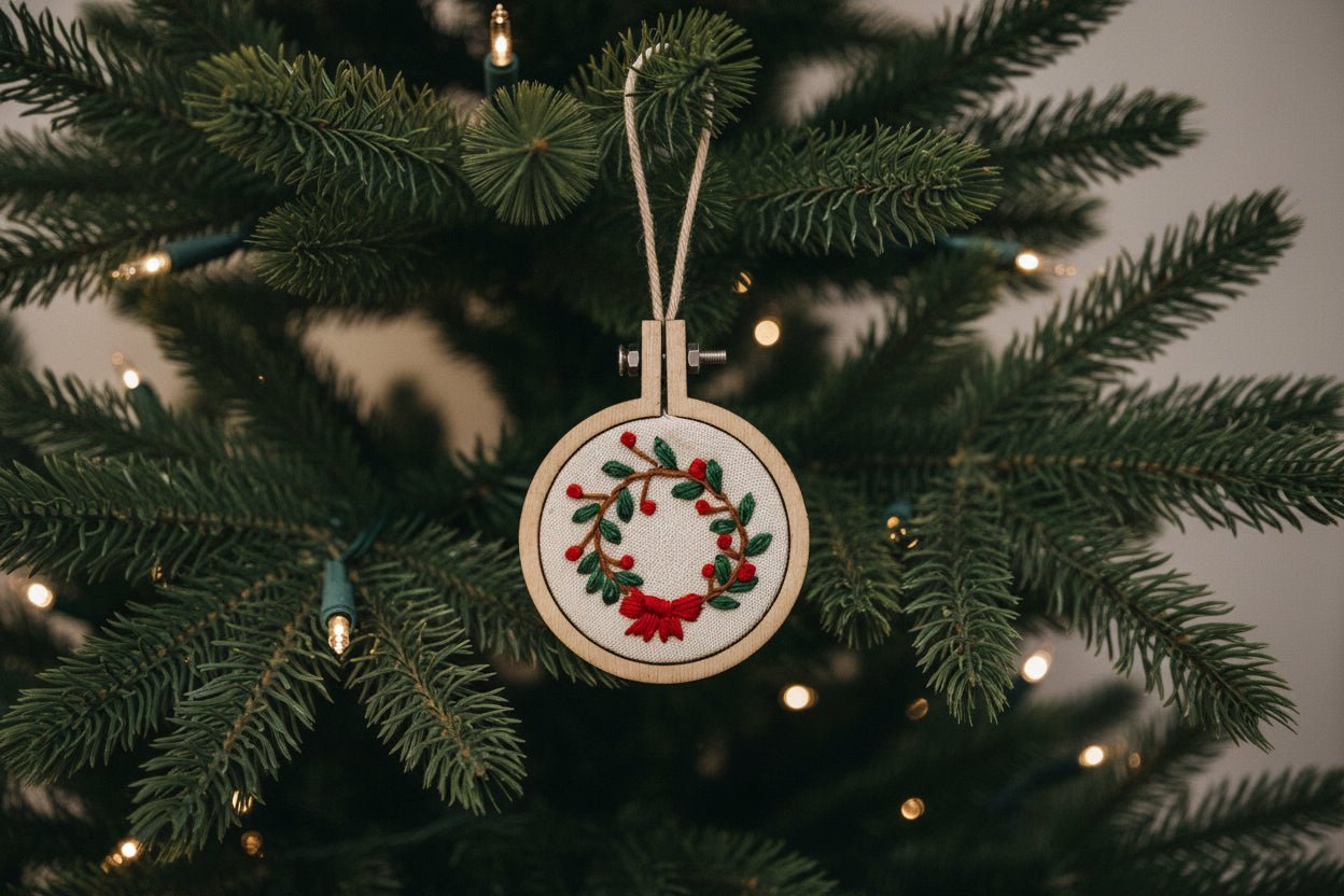 Ornaments - Micro Hoops - Embroideary