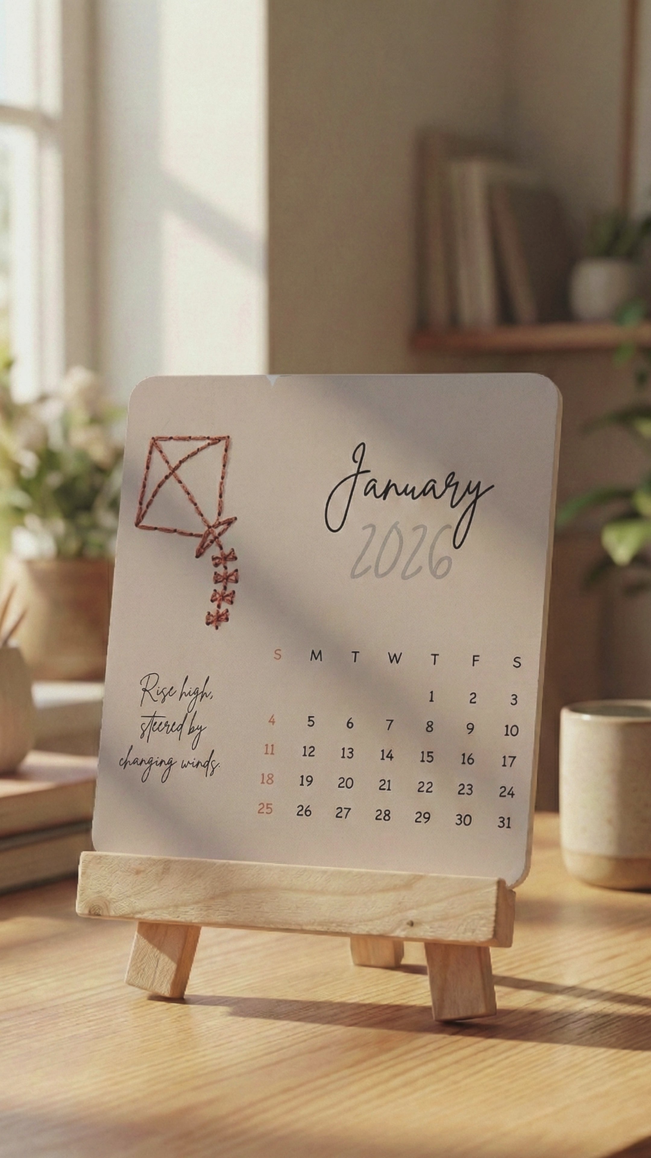 2026 Desk Calendar